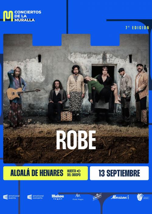 Concierto de Robe en Alcalá de Henares