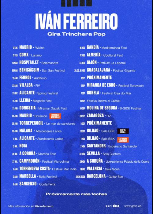Concierto de Iván Ferreiro en Barcelona