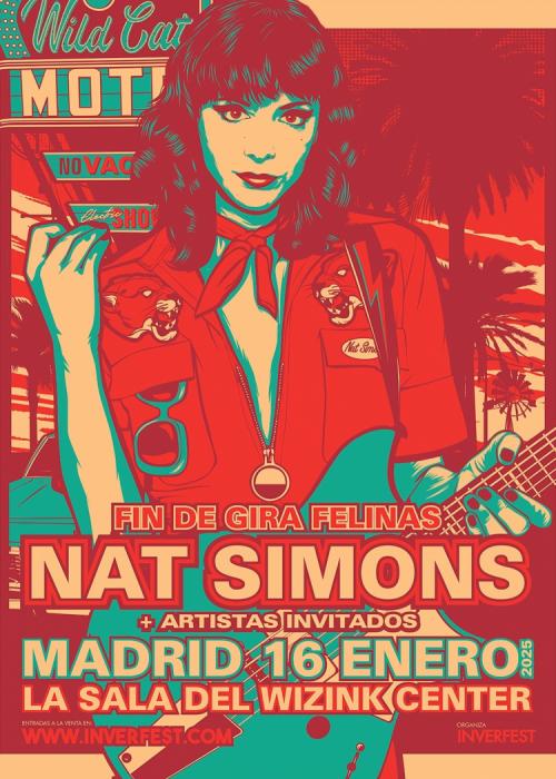 Concierto de Nat Simons en Madrid