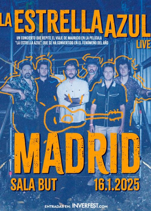 Concierto de La Estrella Azul en Madrid