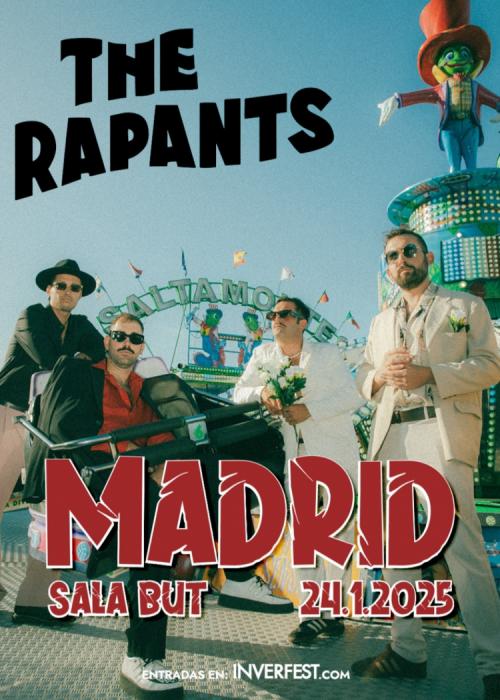 Concierto de The Rapants en Madrid