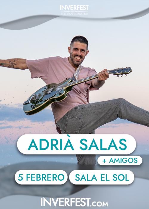 Concierto de Adrià Salas en Madrid