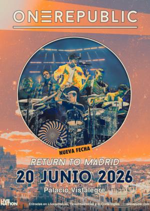 Concierto de OneRepublic en Madrid