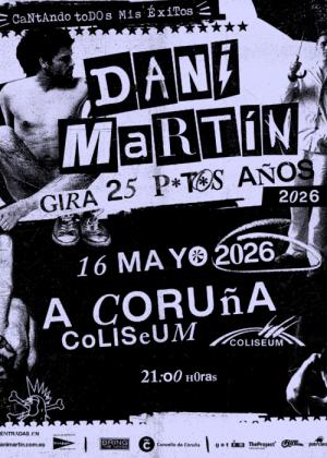 Concierto de Dani Martín en A Coruña