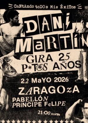 Concierto de Dani Martín en Zaragoza