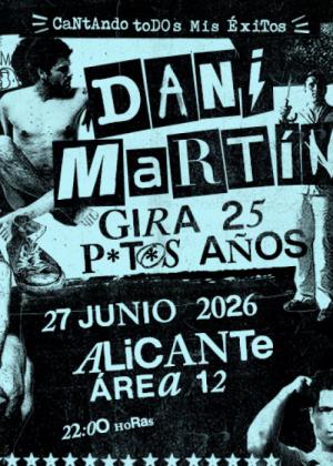 Concierto de Dani Martín en Alicante