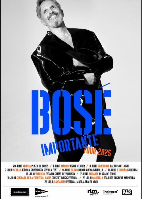 Concierto de Miguel Bosé en Sevilla