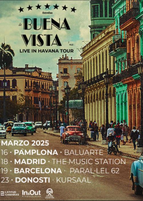 Estrellas de Buena Vista y Más en Barcelona