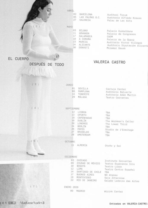 Concierto de Valeria Castro en Madrid