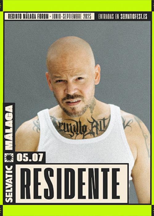 Concierto de Residente en Málaga