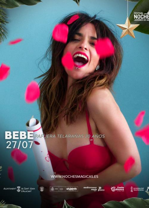Concierto de Bebe en Alicante