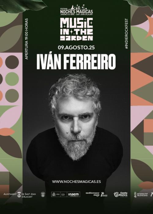 Iván Ferreiro + Elyella + Ultraligera en Alicante