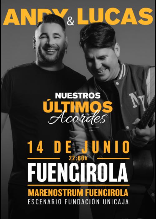 Concierto de Andy & Lucas en Fuengirola