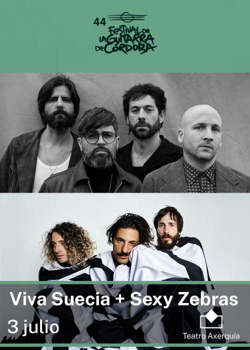 Viva Suecia + Sexy Zebras en Córdoba