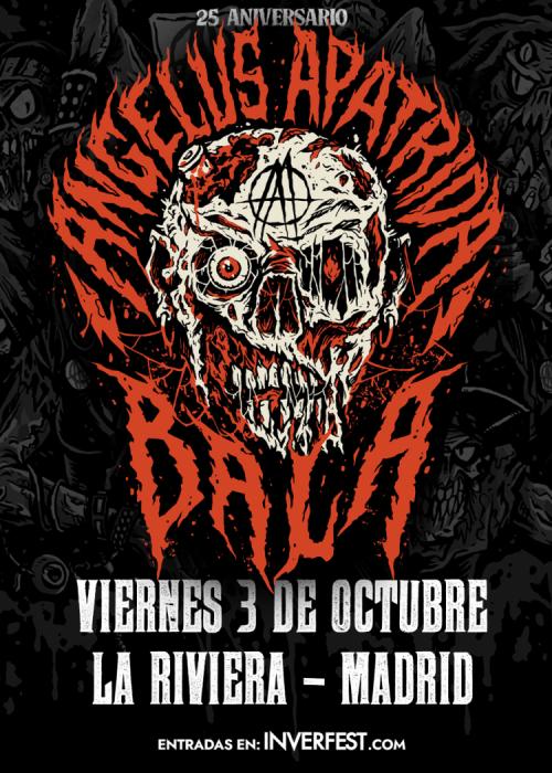 Concierto de Angelus Apatrida en Madrid