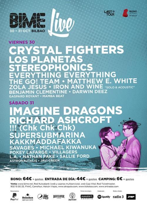 Festival BIME Live en Bilbao