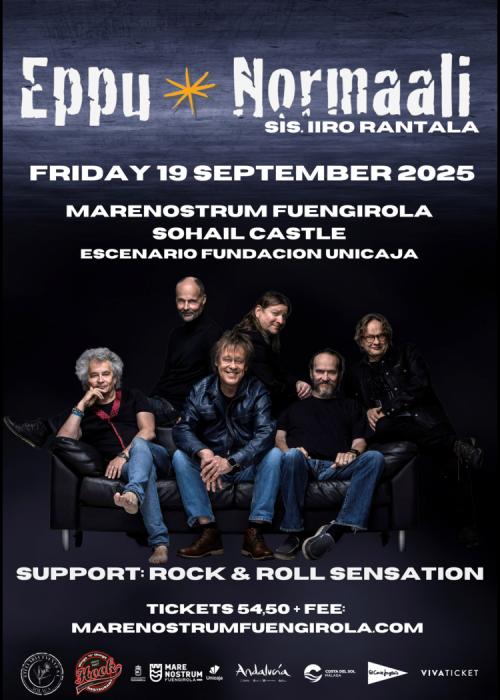Concierto de Eppu Normaali en Fuengirola