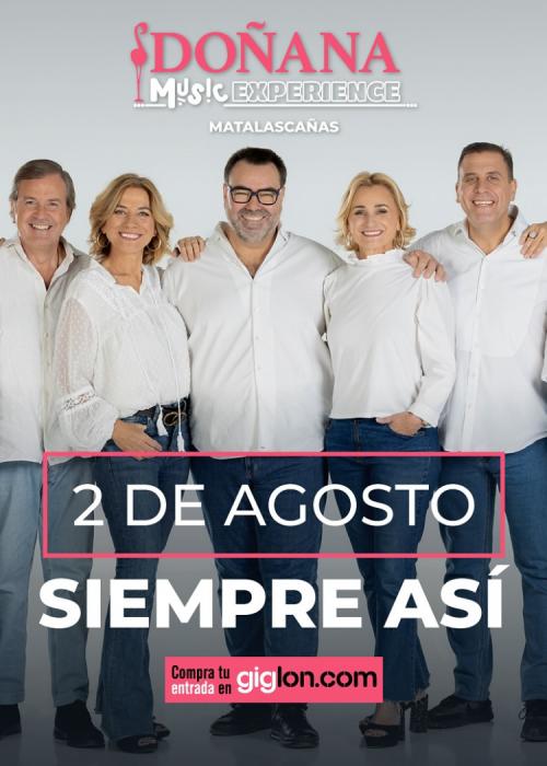 Concierto de Siempre Así en Huelva