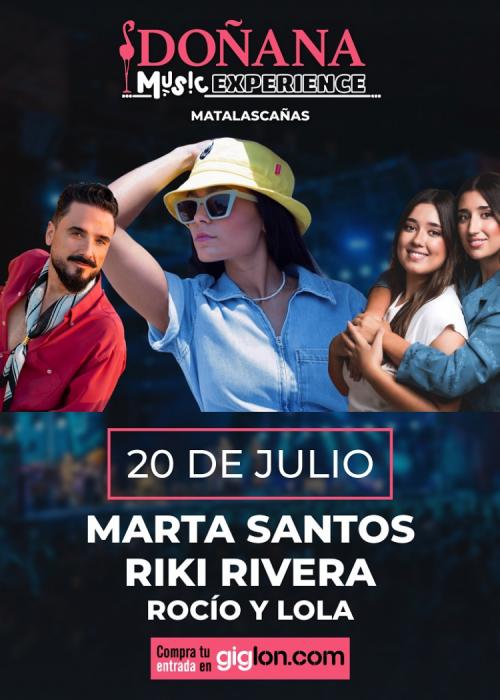 Marta Santos + Riki Rivera + Rocio y Lola en Huelva