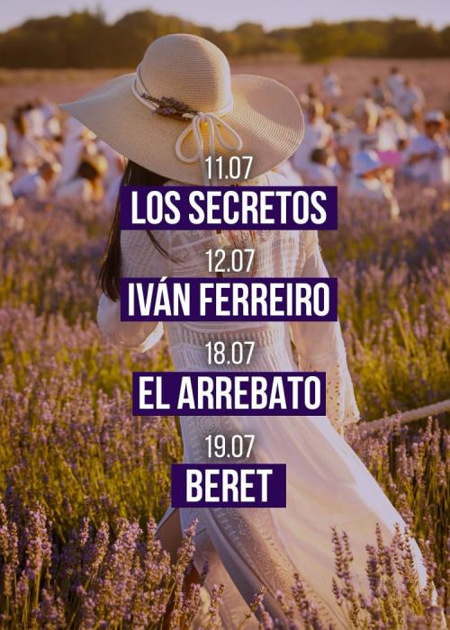 Concierto de Los Secretos en Brihuega