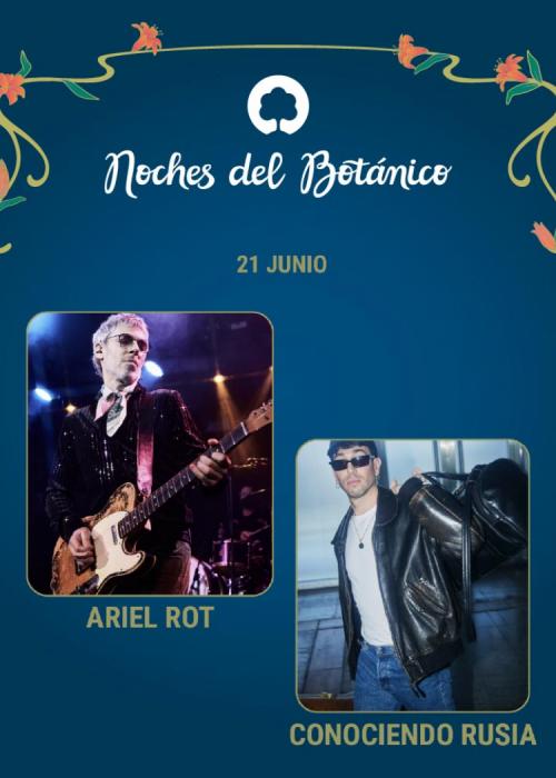 Concierto de Ariel Rot + Conociendo Rusia en Madrid