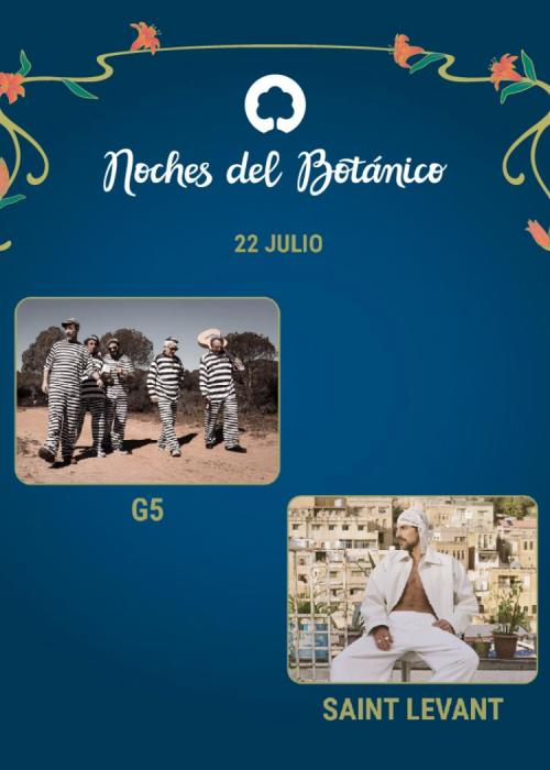 Concierto de G-5 + Saint Levant en Madrid