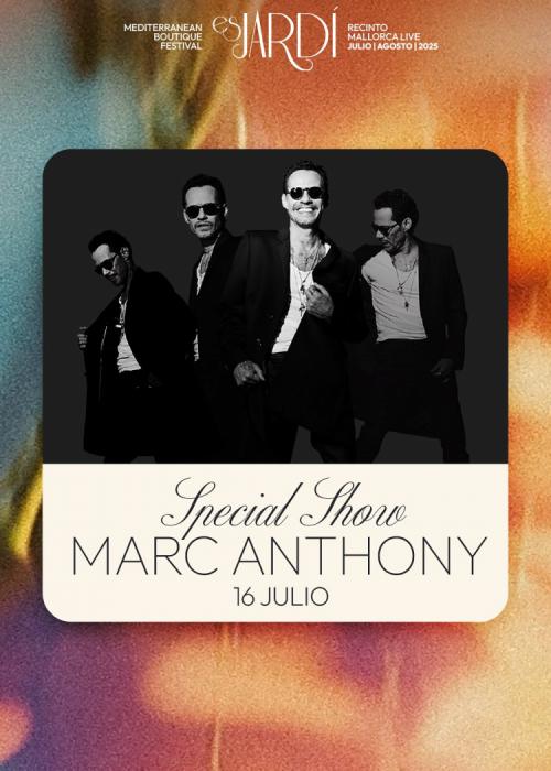 Concierto de Marc Anthony en Palma de Mallorca