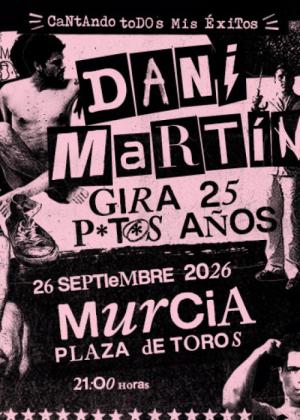 Concierto de Dani Martín en Murcia