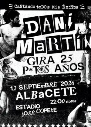Concierto de Dani Martín en Albacete
