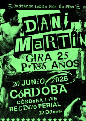 Concierto de Dani Martín en Córdoba