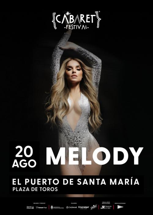 Concierto de Melody en El Puerto de Santa María