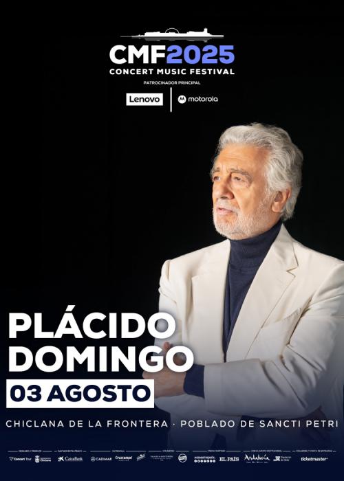 Concierto de Placido Domingo en Chiclana de la Frontera