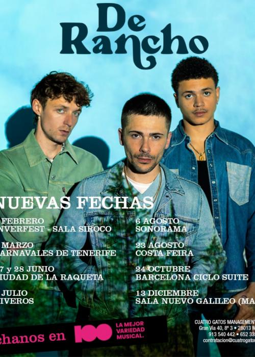 Concierto de De Rancho en Barcelona