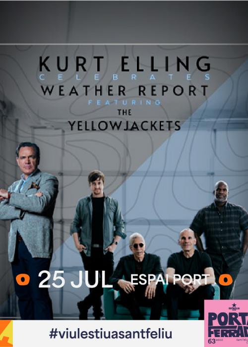 Kurt Elling + The Yellowjackets en Sant Feliu de Guíxols
