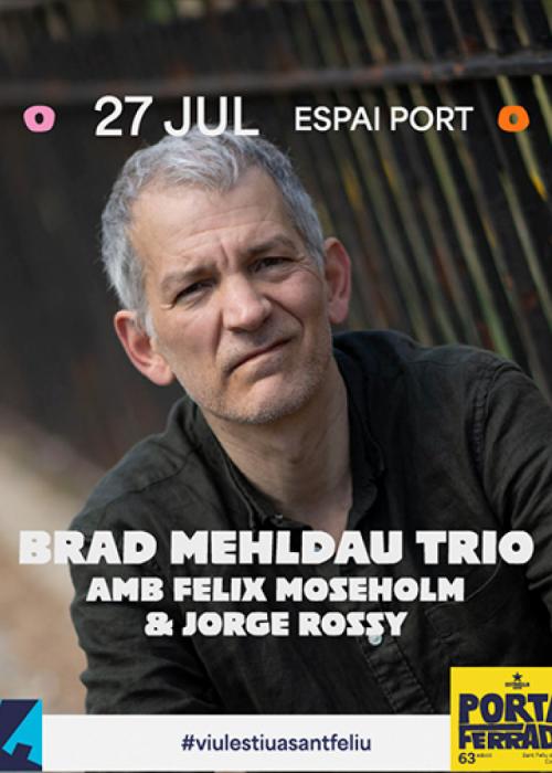 Concierto de Brad Mehldau Trio en Sant Feliu de Guíxols