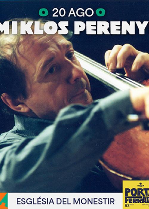 Concierto de Miklós Perényi en Sant Feliu de Guíxols
