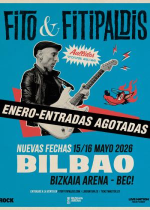 Concierto de Fito & Fitipaldis en Bilbao (Tercera Fecha)