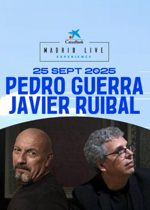 Concierto de Pedro Guerra + Javier Ruibal en Madrid