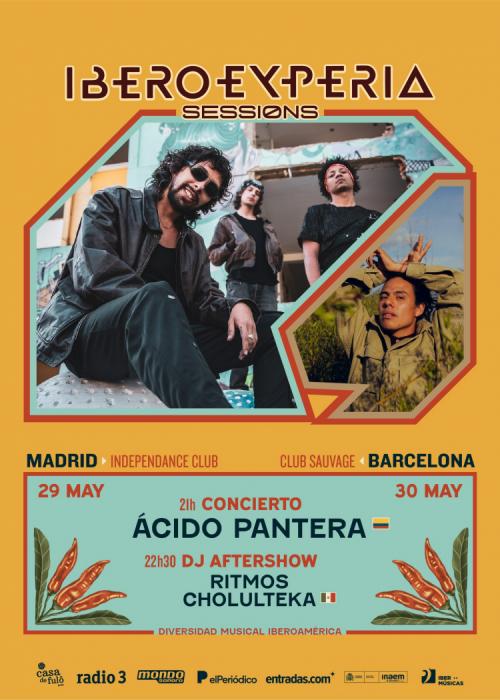 Concierto de Ácido Pantera en Barcelona