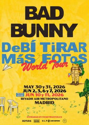 Concierto de Bad Bunny en Madrid (Tercera Fecha)