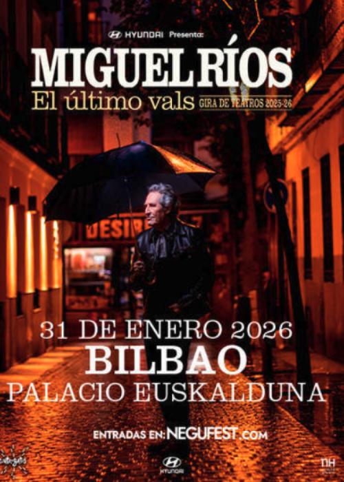 Concierto de Miguel Ríos en Bilbao