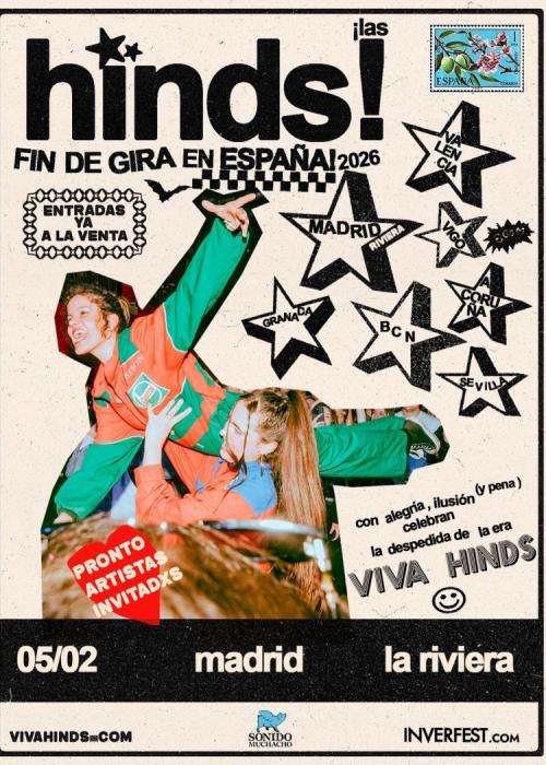 Concierto de Hinds en Madrid