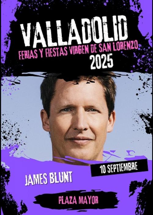 Concierto de James Blunt en Valladolid
