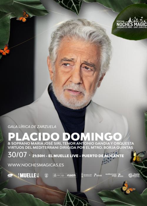 Concierto de Placido Domingo en Alicante