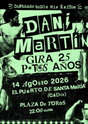 Concierto de Dani Martín en El Puerto de Santa María