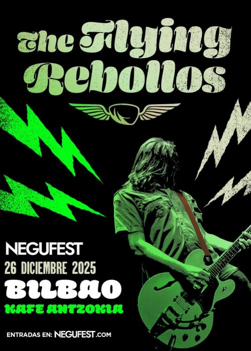 Concierto de The Flying Rebollos en Bilbao