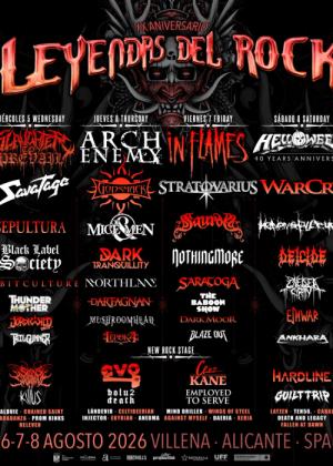 Leyendas del Rock 2026