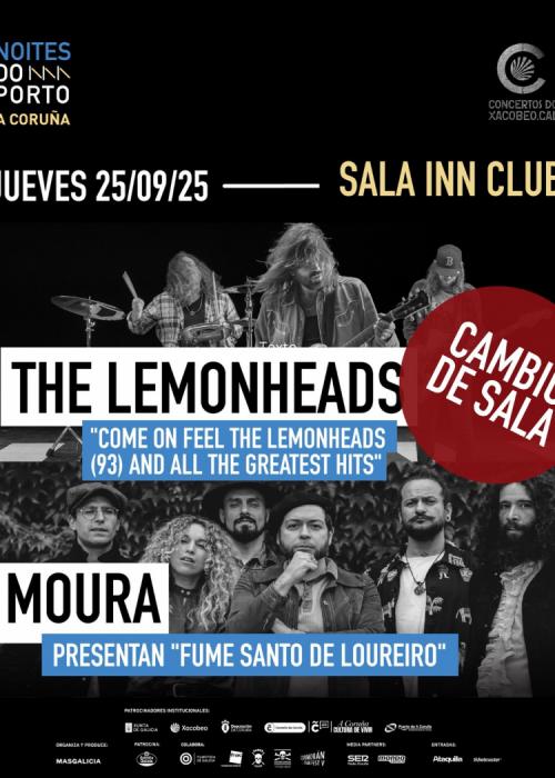 Concierto de The Lemonheads + Moura en A Coruña