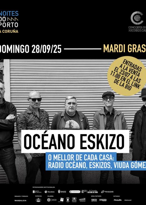 Concierto de Océano Eskizo en A Coruña