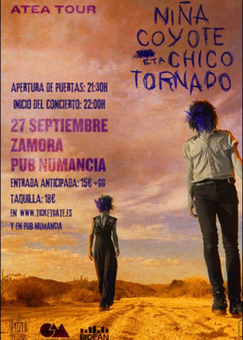 Niña Coyote eta Chico Tornado